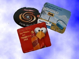 Mousepads Sonderanfertigung von Mousepads in allen Variationen.